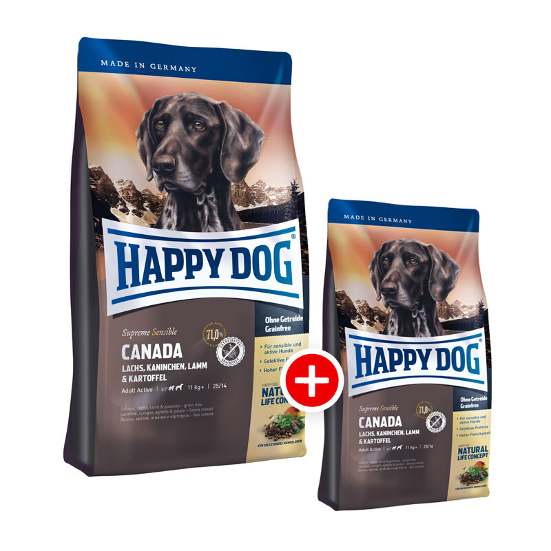 Happy Dog Supreme Sensible Canada 4kg+1kg gratis