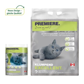 Excellent Klumpstreu, Zitronengras-Duft 2x12 kg