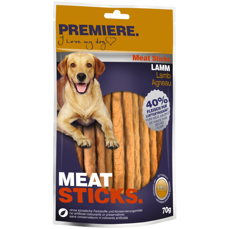 PREMIERE Meat Sticks 6x70g Lamm