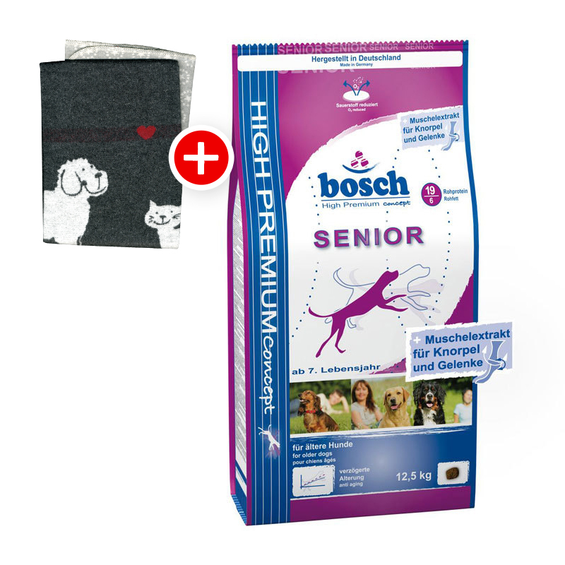 Bosch Senior 12,5kg + Fleecedecke