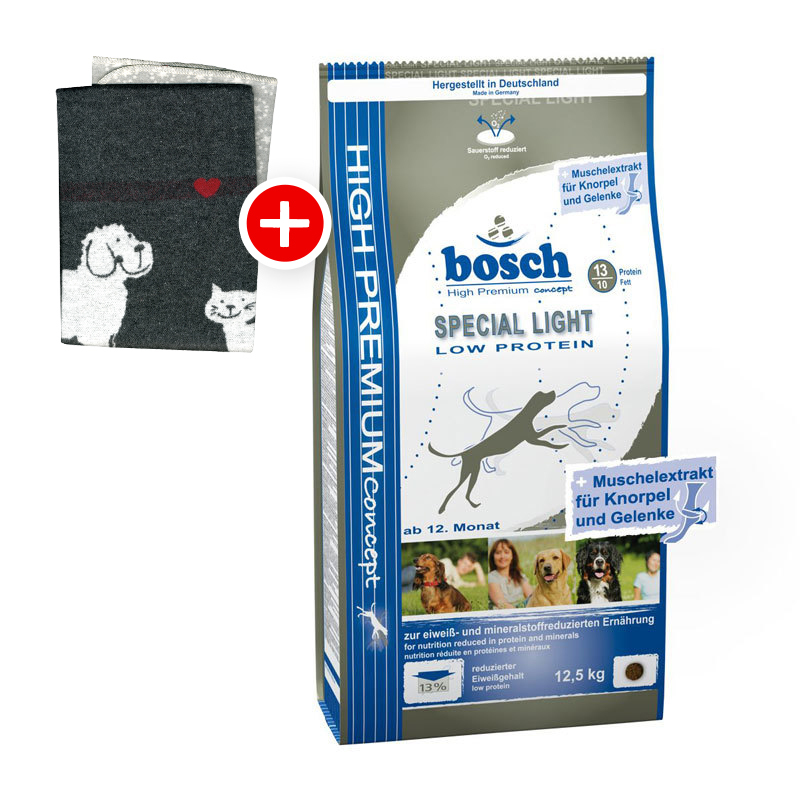 Bosch Special Light 12,5kg + Fleecedecke