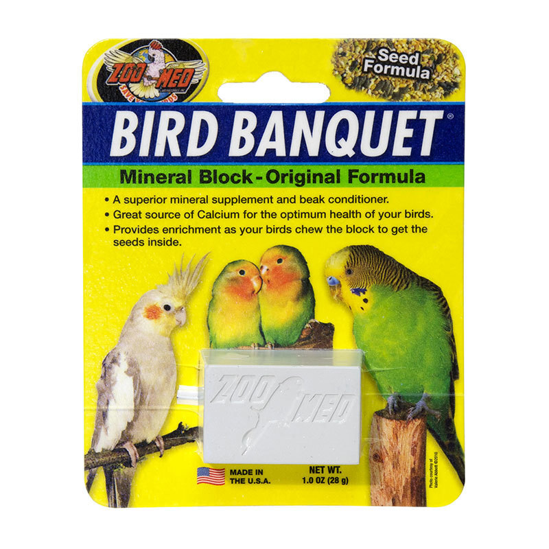 ZooMed Bird Block Seed Formula 142g