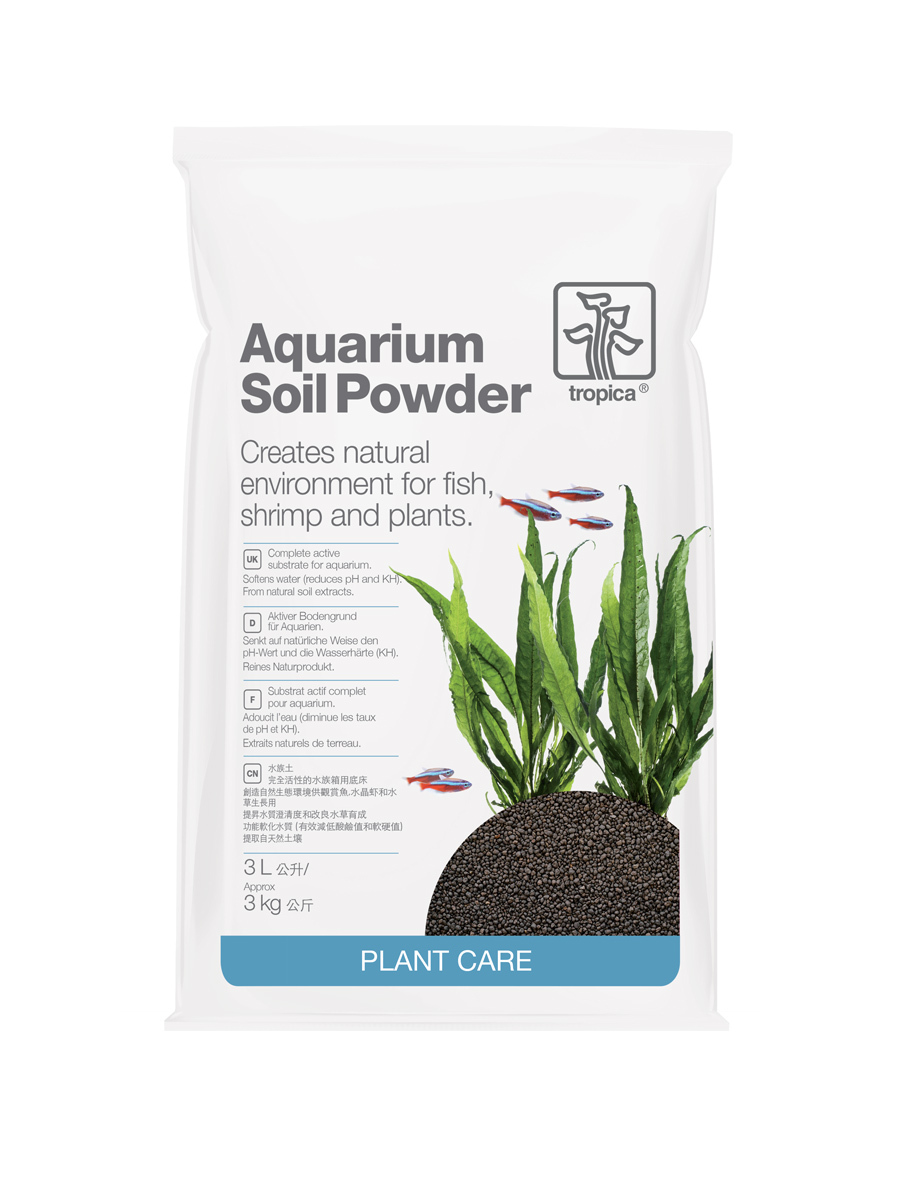 Aquarium Bodengrund Soil Powder 3 Liter