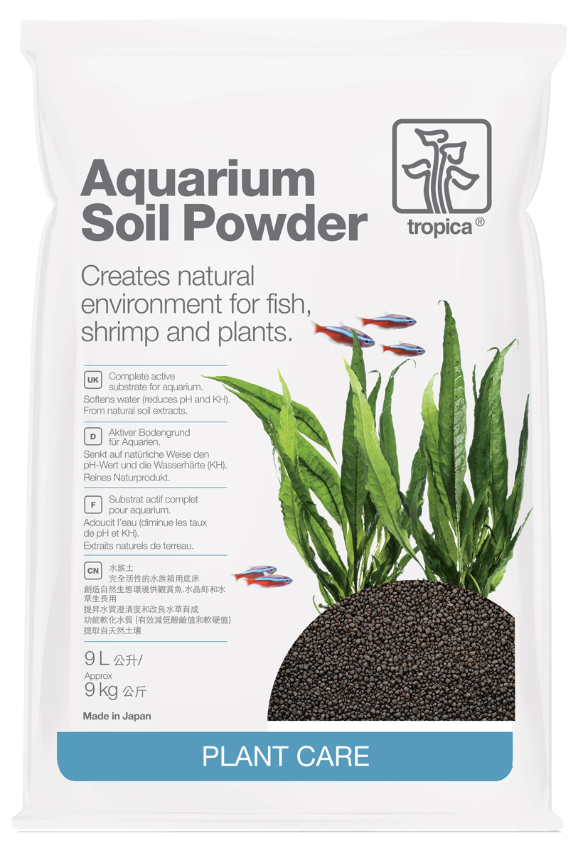 Aquarium Bodengrund Soil Powder 9 Liter