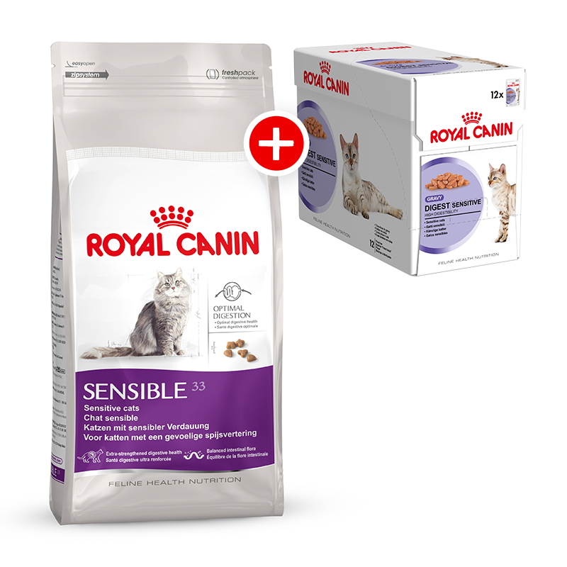 Royal Canin Mischfütterungspaket 10kg+12x85g gratis