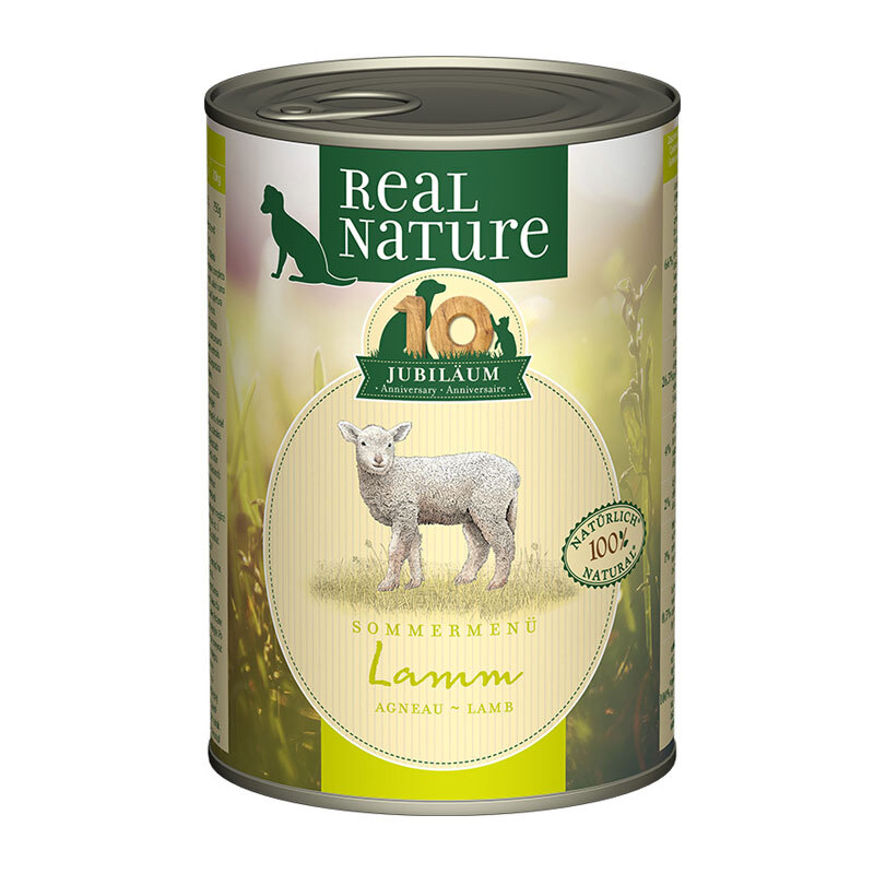 REAL NATURE Adult 6x400g Sommeredition Lamm