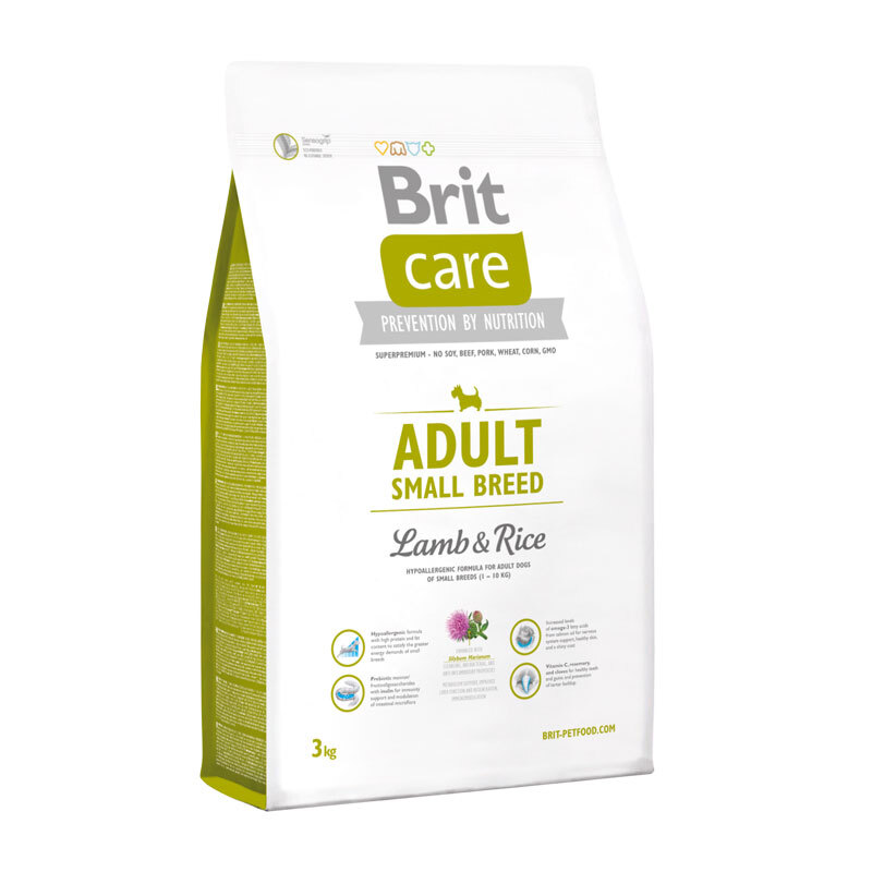 Brit Care Adult Small Breed Lamm&Reis 3kg