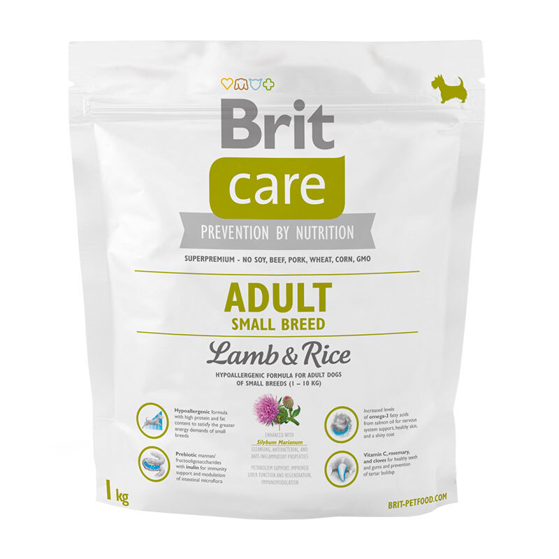 Care Adult Small Breed Lamm&Reis 1kg