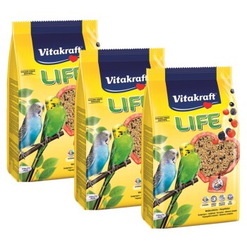Vitacraft Life Power of Nature Perruches 3 x 800 g