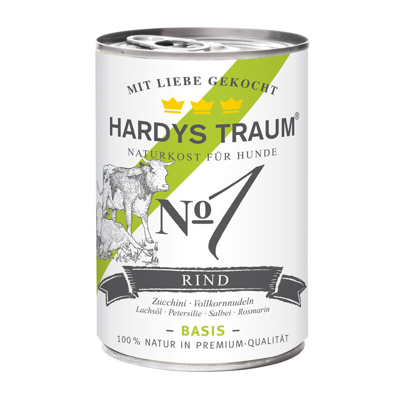 Hardys Traum Basis 6x400g No. 1 Rind