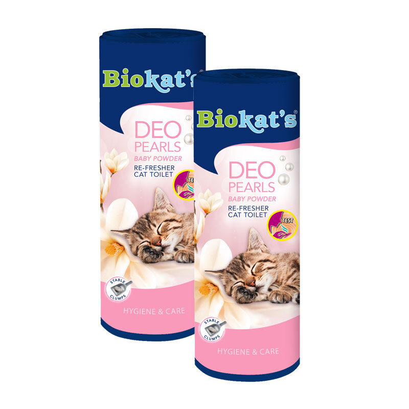 Biokat's Deo Pearls Deodorant Baby Powder 2x 700g