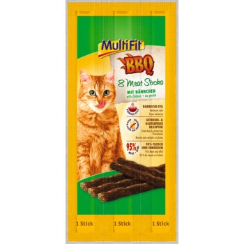 BBQ Meat Sticks 7 x 8 x 5 g Kurczak