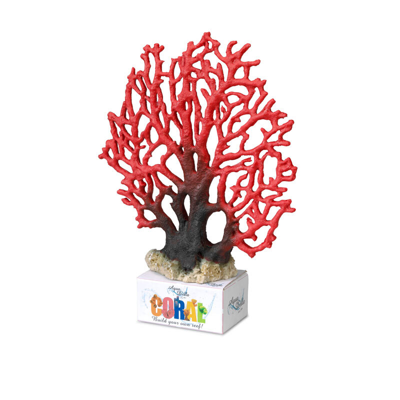 Korallenmodul-Stecker sehr groß / Größe XL rot (ca. 23,5 x 19,5 x 5,5 cm)