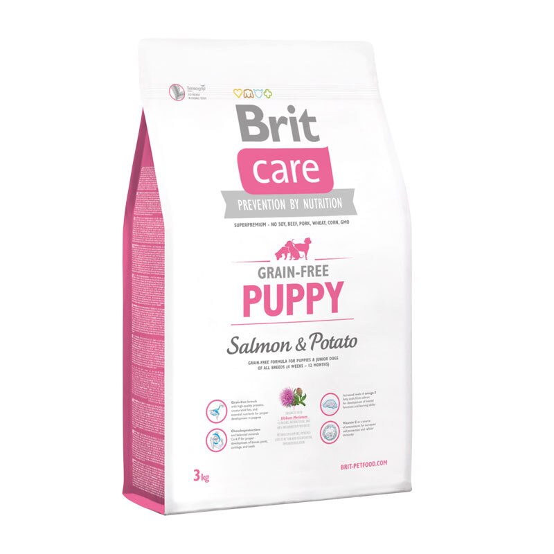 Brit Care Getreidefrei Puppy Lachs & Kartoffel 3kg
