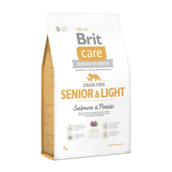 Care Senior Light Łosoś i ziemniaki Karma bezzbożowa 3 kg