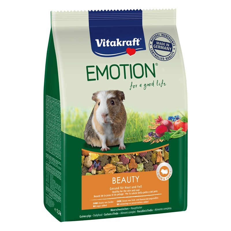 Vitakraft Emotion Beauty Selection Adult Meerschweinchen 1,5kg