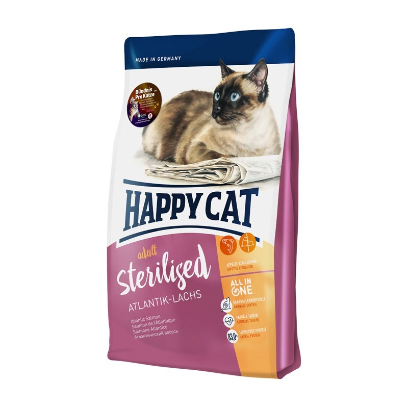 Happy Cat Supreme Sterilised Atlantik-Lachs 1,4kg