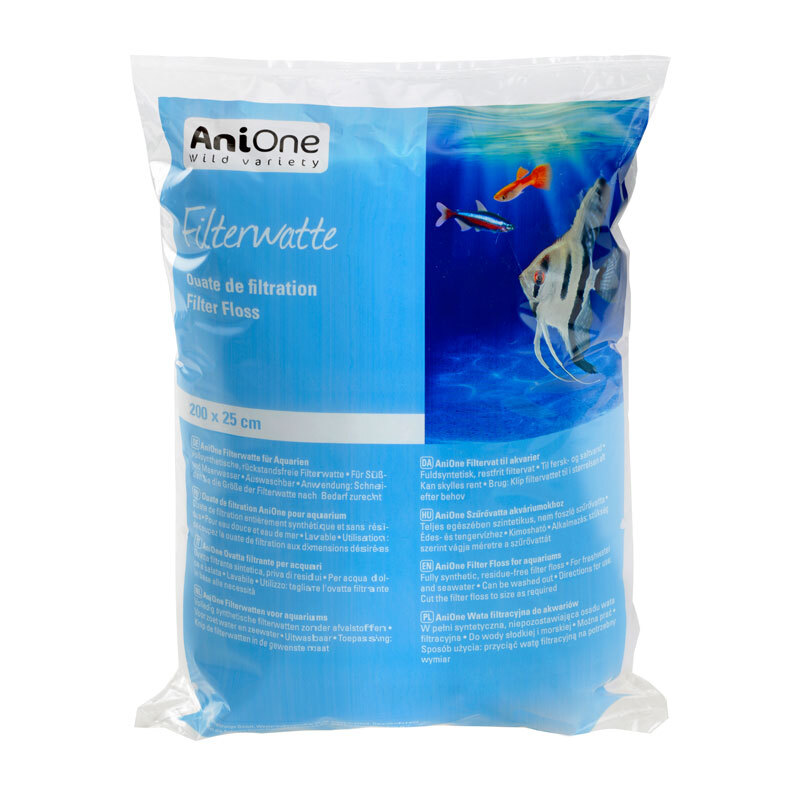 AniOne Filterwatte Größe L 200x25cm