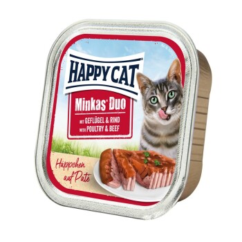 Duo Häppchen auf Paté 12x100g Geflügel & Rind