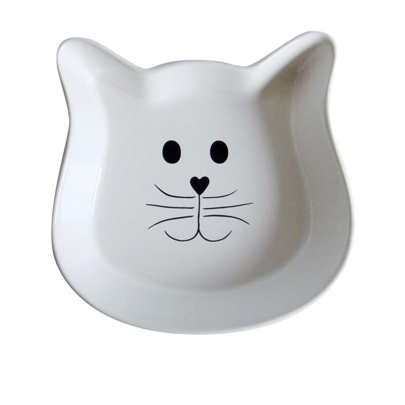 AniOne Keramiknapf Kitty 210ml weiß