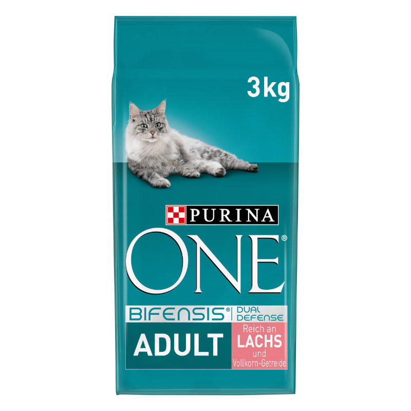 Purina One Adult Reich An Lachs Vollkorn Getreide 3kg Fressnapf