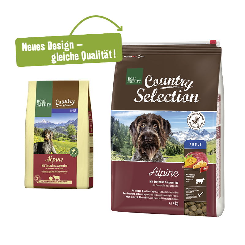 REAL NATURE Country Selection Alpine Truthahn & Alpenrind 4kg