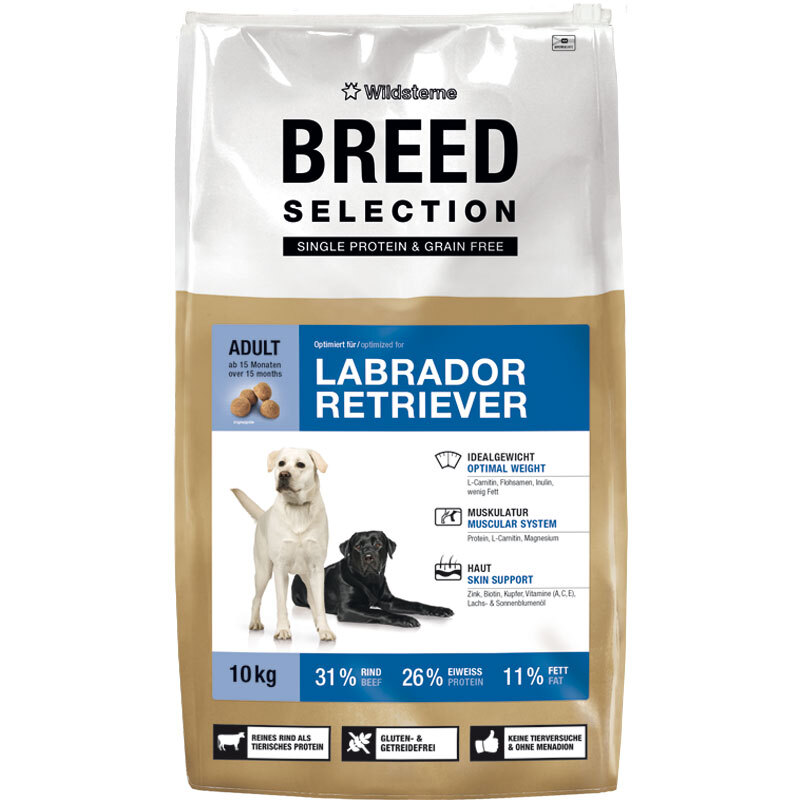 Breed Selection Labrador Retriever 10kg