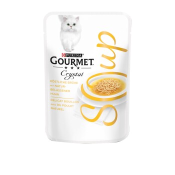 Gourmet Crystal Soup 32 X 40 G Au Poulet Maxi Zoo