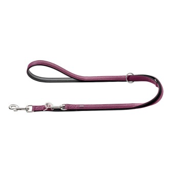 Führleine Vega Lila/Schwarz 15 mm