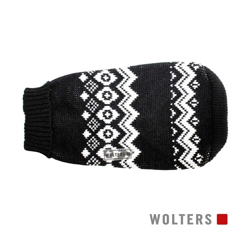 Norweger Pullover Schwarz 20cm
