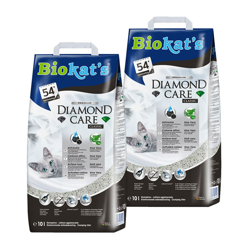 Biokat S Diamond Care Classic 2x10 Liter Fressnapf