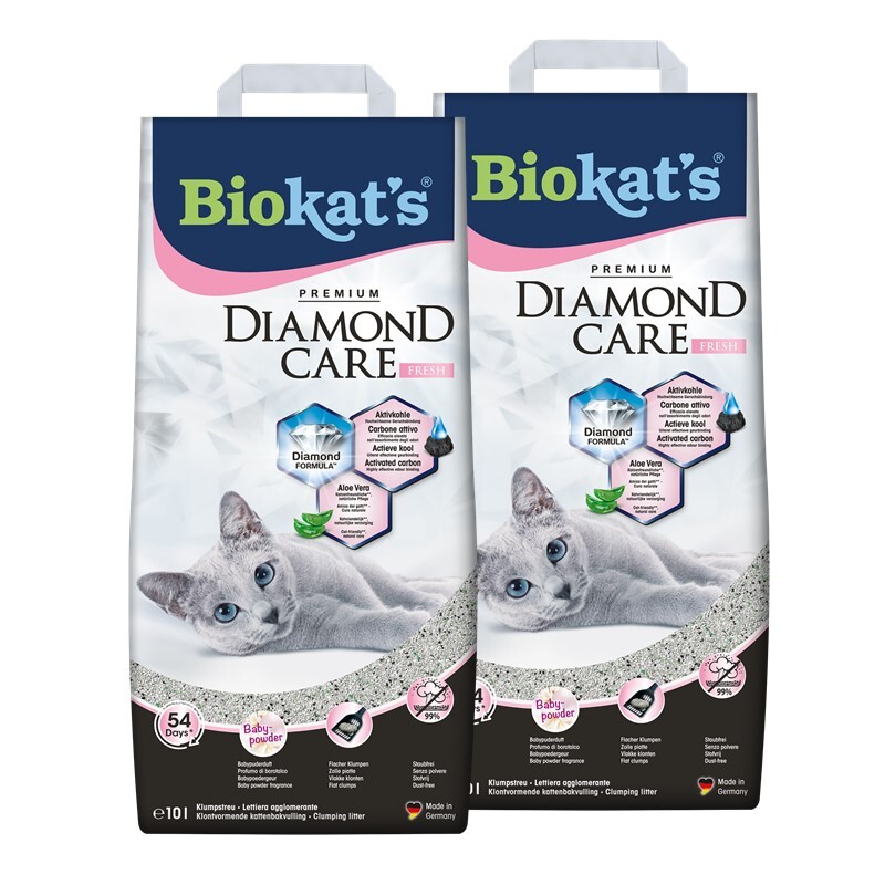 Biokat's Diamond Care fresh 2x10 Liter