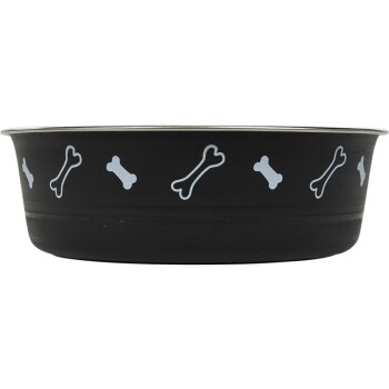 Edelstahlnapf Knochen 450ml