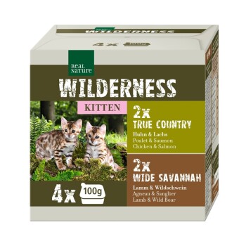 WILDERNESS Kitten Multipack 4x100g