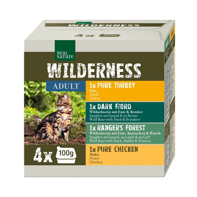 WILDERNESS Adult Multipack 4x100g Mix 2