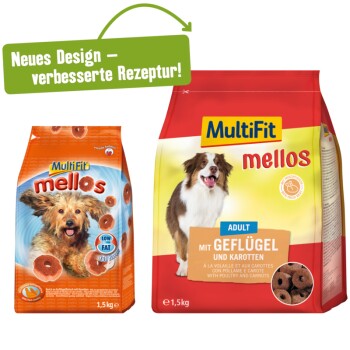 Mellos 3x1,5kg Geflügel und Karotten