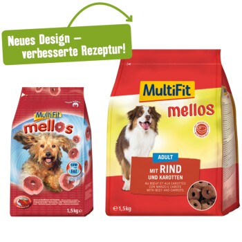 Mellos 3 x 1,5 kg au bœuf et aux carottes