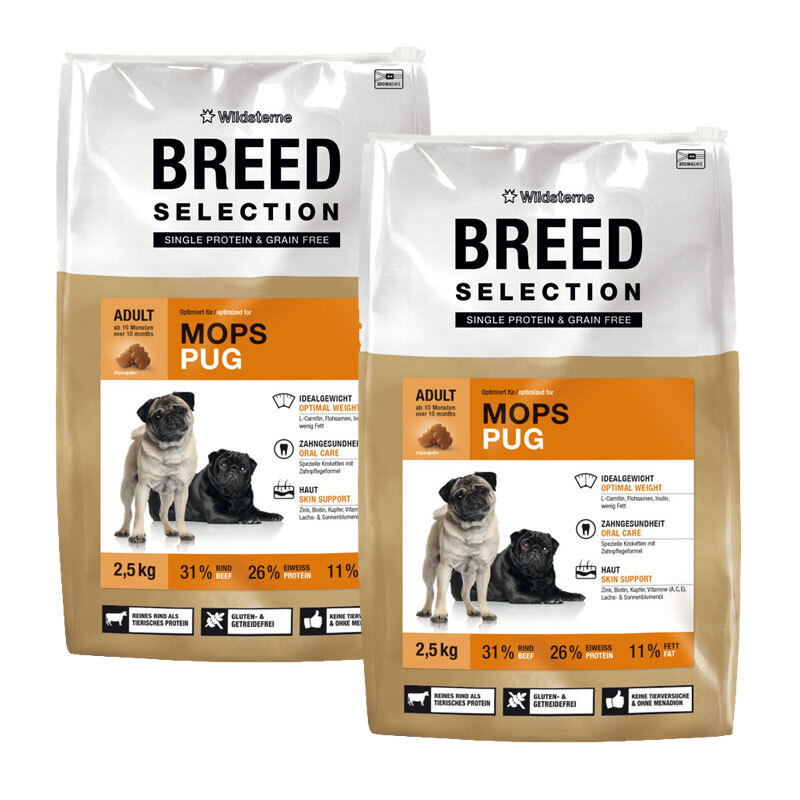 Breed Selection Mops 2x2,5kg