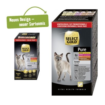 Adult Pure 6x85g Multipack 1