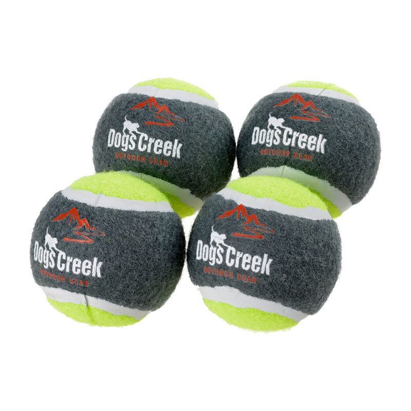 Dogs Creek Tennisball 4er Set Ibex grün