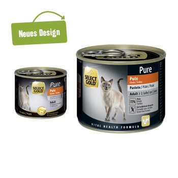Pure Adult Paté 6x200g Pute
