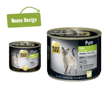 Pure Adult Paté 6x200g Ente