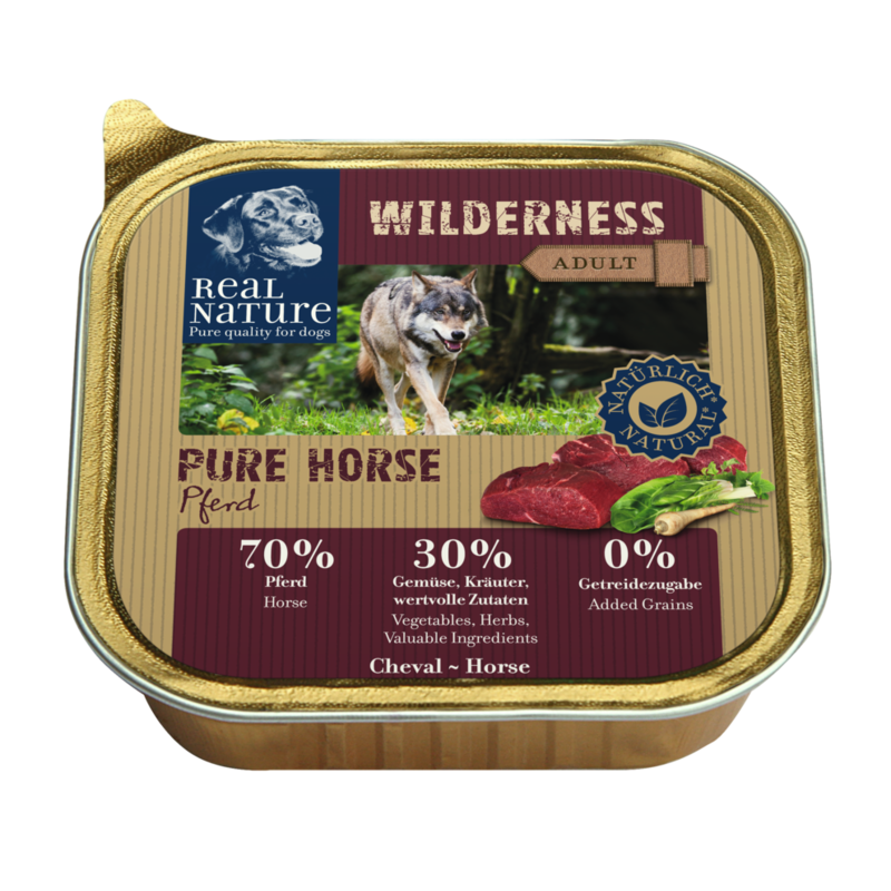 REAL NATURE Adult 16x100g Pure Horse | FRESSNAPF