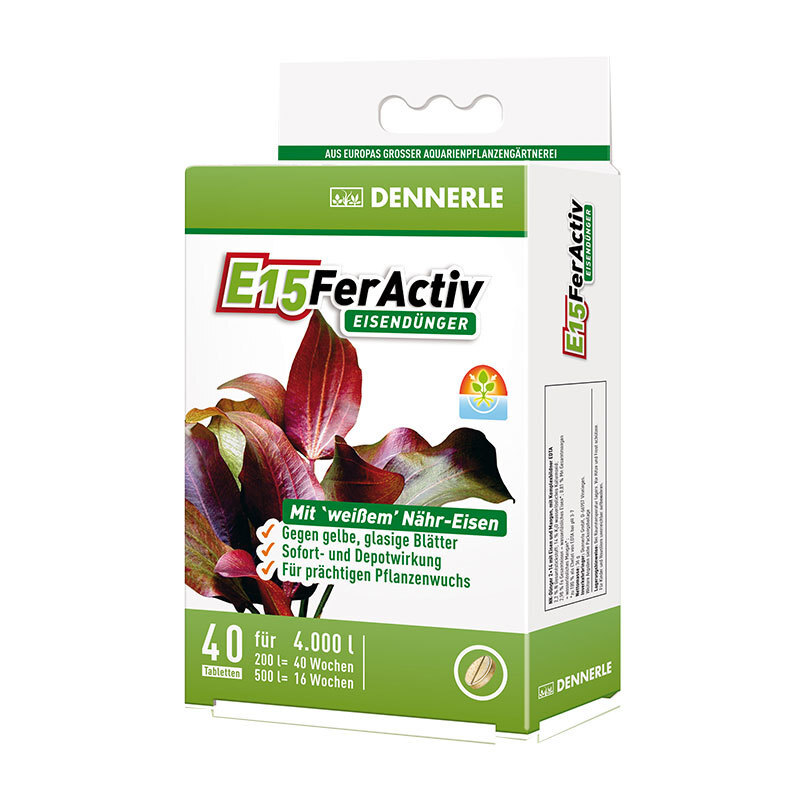 Dennerle E15 FerActiv für Aquarienpflanzen 40Stück