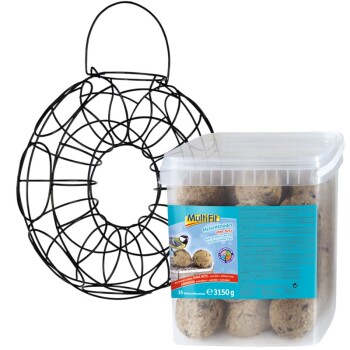 Futterring mit MultiFit Meisenknödel