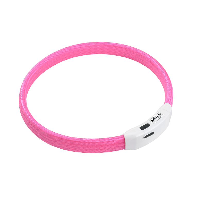 LED-Leuchtring Nylon "Big Dog" Pink
