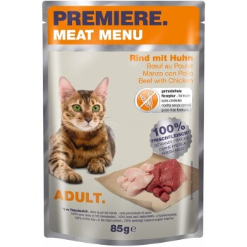 Meat Menu Adult 12 x 85g Rund en kip
