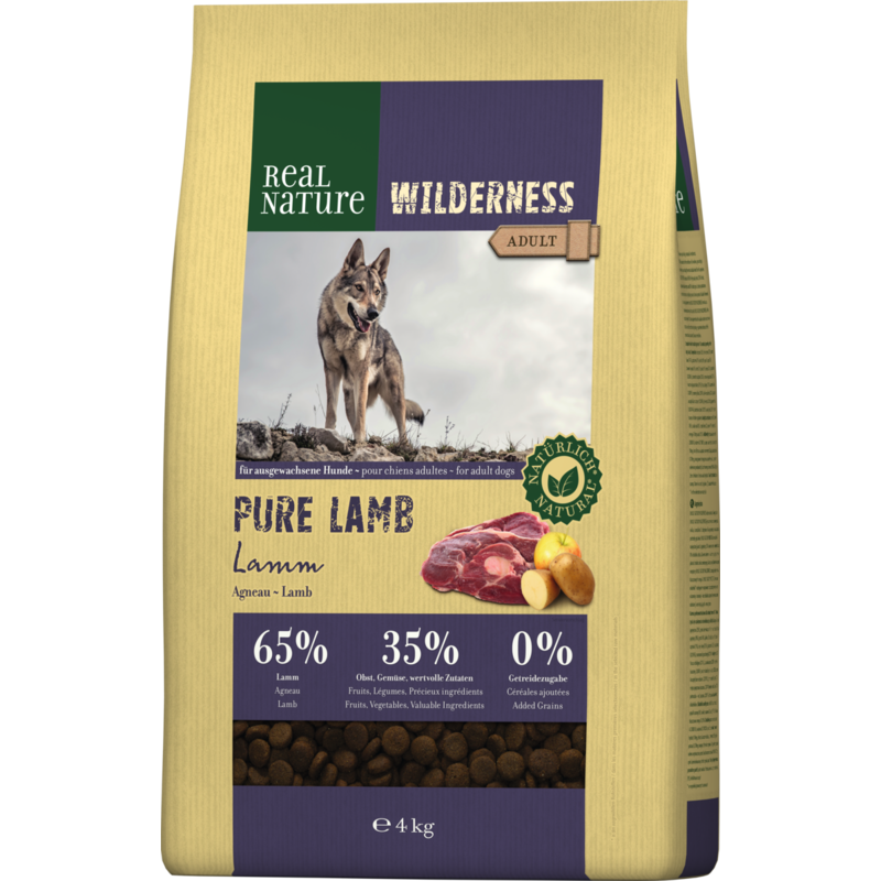 REAL NATURE WILDERNESS Adult Pure Lamb 4kg