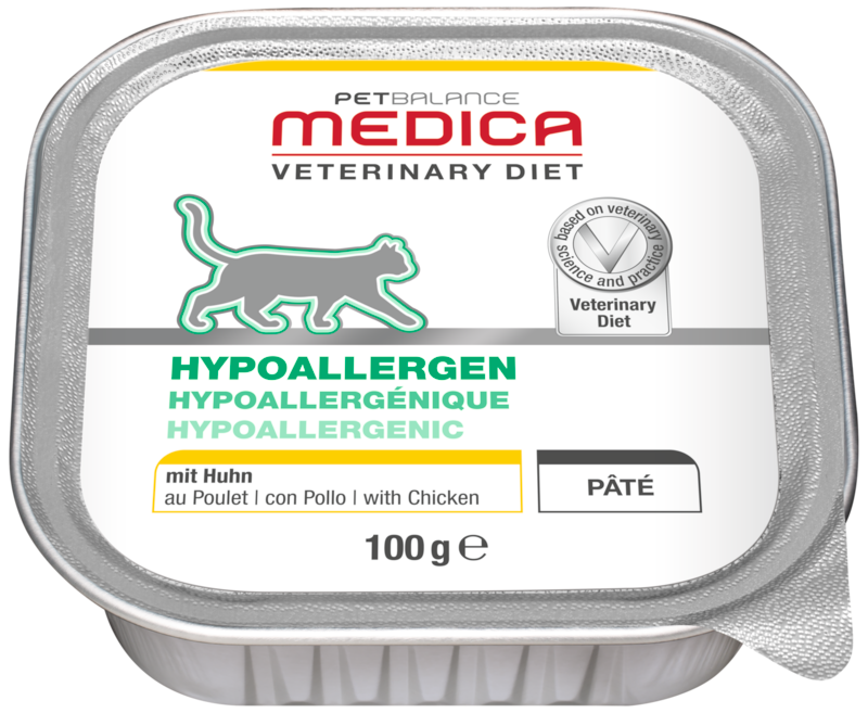 Medica Hypoallergen 16x100g Huhn