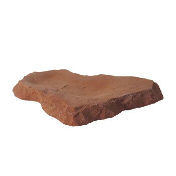 Futterstelle XL Sandstein-Rot